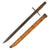 Original Japanese Late WWII Arisaka Type 30 Last Ditch Bayonet with Bamboo Scabbard by Toyoda Automatic Loom Original Items