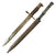 Original U.S. Banana Wars Model 1892 Krag Rifle Bayonet and 2nd Pattern Scabbard - Dated 1903 Original Items