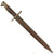 Original U.S. Banana Wars Model 1892 Krag Rifle Bayonet and 2nd Pattern Scabbard - Dated 1903 Original Items
