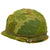 Original U.S. Vietnam M1 Helmet with Reversible Camouflage Cover and Liner - Complete Original Items