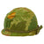 Original U.S. Vietnam M1 Helmet with Reversible Camouflage Cover and Liner - Complete Original Items
