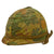 Original U.S. Vietnam War M1 Helmet with Camouflage Cover and Liner Original Items
