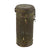 Original German WWII M-38 Gas Mask Canister with Remnants of Original Period Applied "Normandy Camouflage" Paint Scheme Original Items