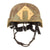 Original U.S. Global War on Terror Modular Integrated Communications Helmet (MICH) Complete With Mesh Laundry Bag Applied Paint, Chinstrap and Suspension System Original Items