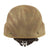 Original U.S. Global War on Terror Modular Integrated Communications Helmet (MICH) Complete With Mesh Laundry Bag Applied Paint, Chinstrap and Suspension System Original Items