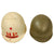 Original WWII U.S. Navy MP Painted 1943 McCord Fixed Bale M1 Helmet with Westinghouse Liner Original Items