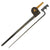 Original U.S. Springfield Trapdoor M1873 Rifle Socket Bayonet with U.S. Scabbard Original Items