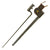 Original U.S. Springfield Trapdoor M1873 Rifle Cadet Socket Bayonet with 1st Pattern U.S. Frog and Scabbard Original Items