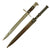 Original U.S. Spanish - American War M1892 Springfield Krag-Jørgensen Bayonet and Scabbard - dated 1898 Original Items