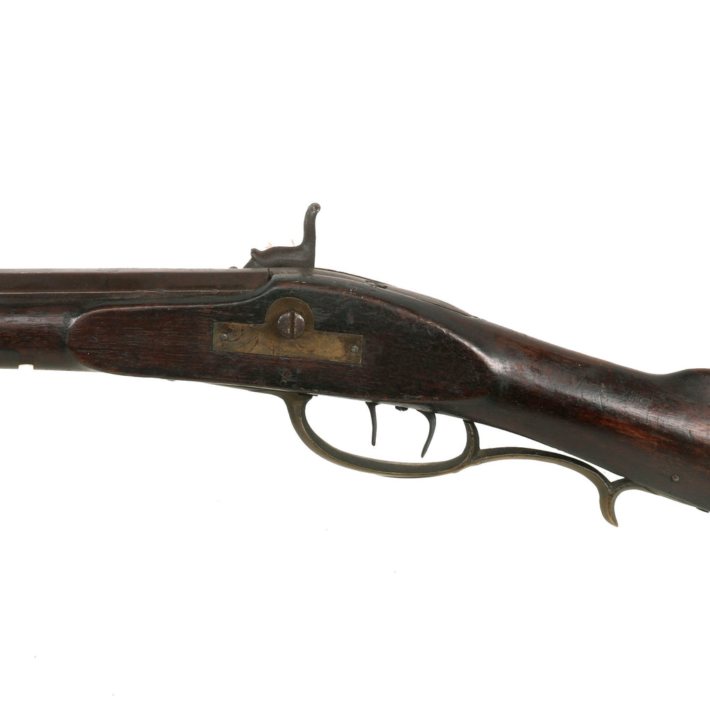 Original U.S. Southern Virginia Style Long Rifle with Set Trigger and ...
