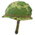 Original U.S. Vietnam War M1 Helmet with 1965 Dated Camouflage Cover and Liner Original Items