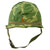 Original U.S. Vietnam War M1 Helmet with 1965 Dated Camouflage Cover and Liner Original Items