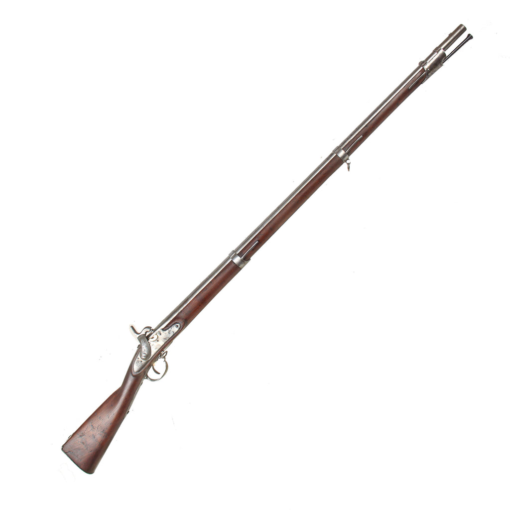 Original U.S. Springfield Model 1822 Cone in Barrel Percussion Converted Musket - Dated 1829 & 1832 Original Items
