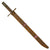 Original Japanese Late WWII Arisaka Type 30 Last Ditch Bayonet with Wood Scabbard by Jinsen Rikugun Zoheisho Arsenal Original Items