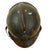 Original French WWI Issue Model 1915 Adrian Helmet in Horizon Blue with RF Badge and Early First Pattern Liner - Complete Original Items