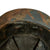 Original French WWI Issue Model 1915 Adrian Helmet in Horizon Blue with RF Badge and Early First Pattern Liner - Complete Original Items