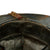 Original French WWI Issue Model 1915 Adrian Helmet in Horizon Blue with RF Badge and Early First Pattern Liner - Complete Original Items