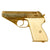 German WWII Replica Mauser HSC Cap Plug-Firing Pistol by MGC Japan with Original Box and Cartridges- Circa 1960s Original Items
