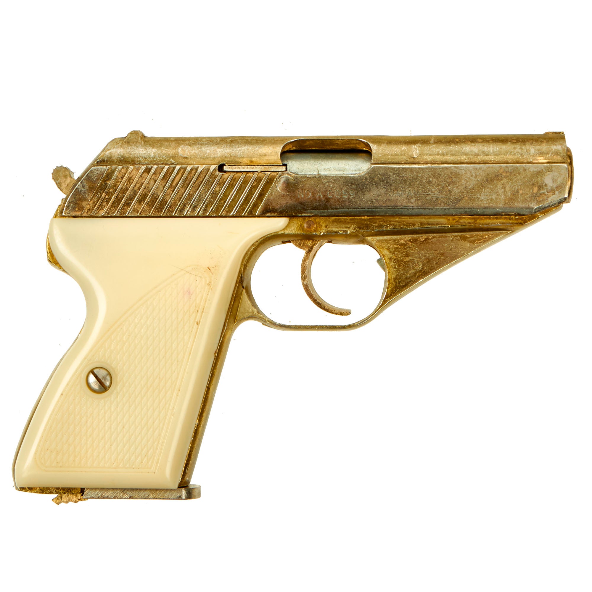 German WWII Replica Mauser HSC Cap Plug-Firing Pistol by MGC Japan