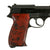German WWII Replica Walther P-38 Cap Plug-Firing Pistol by Marushin, Japan with Magazine and 5 Original Cartridges - Circa 1960s Original Items