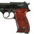 German WWII Replica Walther P-38 Cap Plug-Firing Pistol by Marushin, Japan with Magazine and 5 Original Cartridges - Circa 1960s Original Items