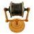 Original German WWII Focke-Wulf Fw 190 Rear Wheel On Custom Display Stand with History On Bottom Original Items
