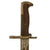 Original U.S. WWII M1942 Garand 16" Bayonet by American Fork & Hoe with Rare “CAB” Grips & M3 Scabbard - dated 1943 Original Items