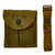 Original U.S. WWII 1943 Dated M1 Carbine Ammo Pouch & Canvas Web Sling with Keeper - 2 Items Original Items