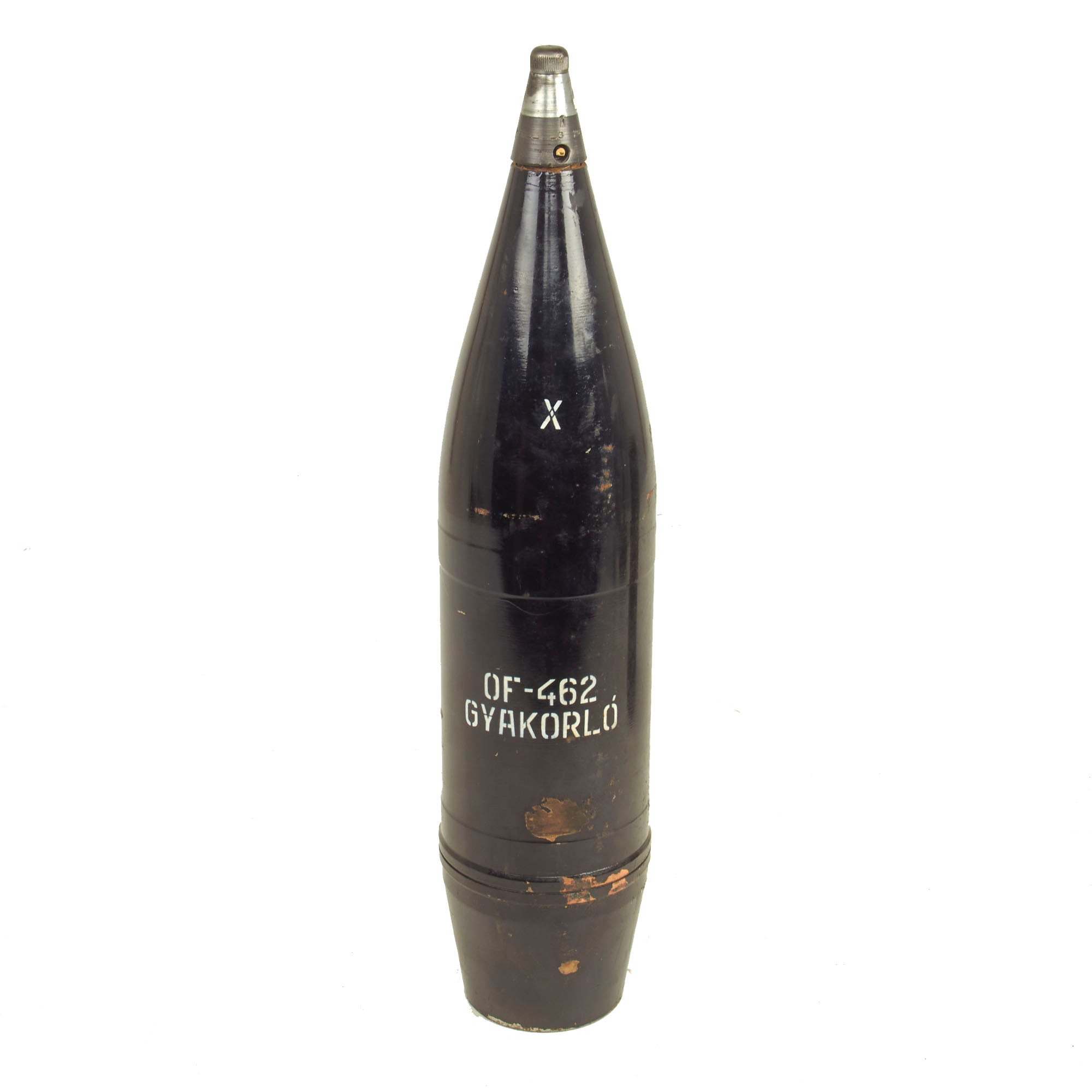 Original Soviet Cold War Era Polish Used 122mm Practice Shell With Cas ...