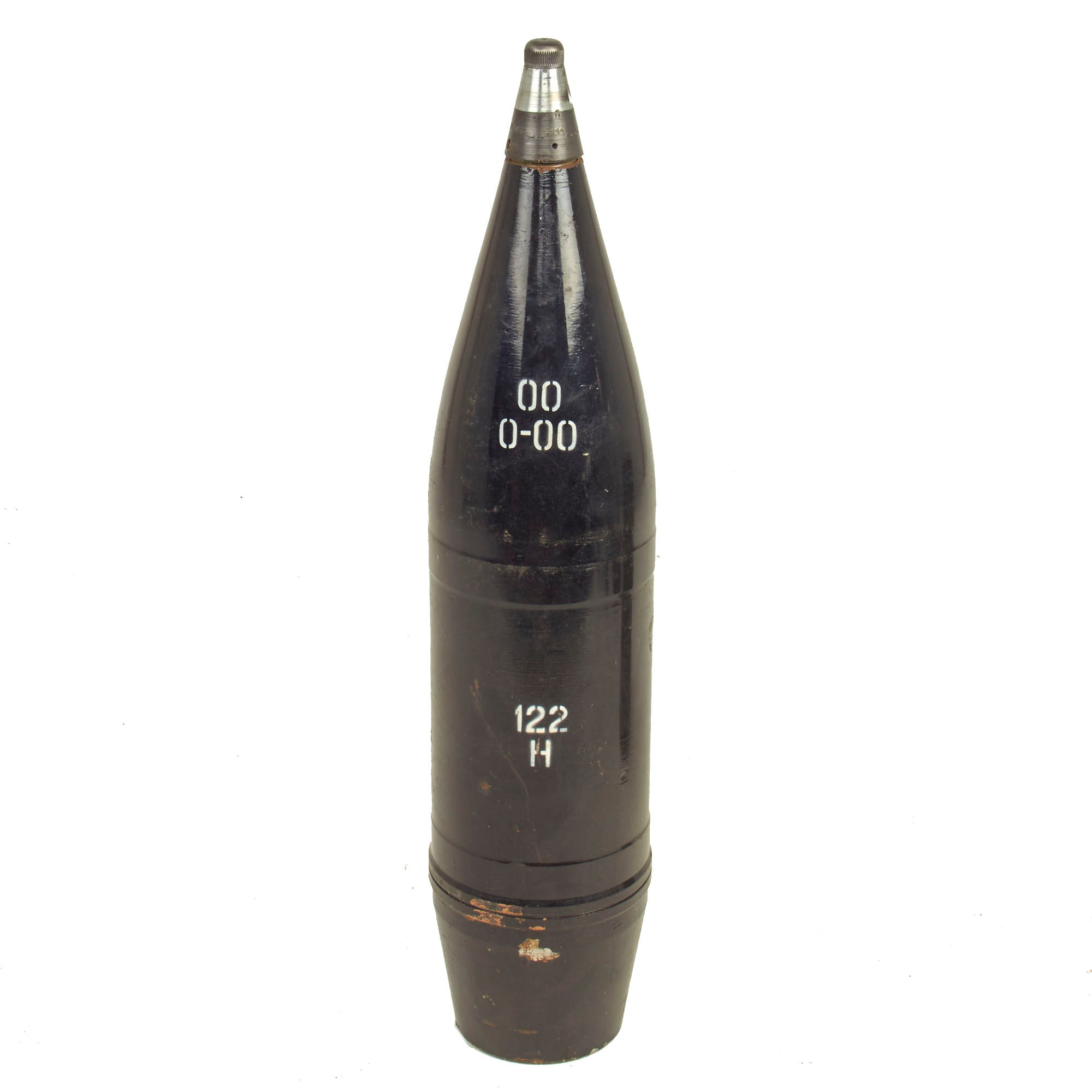 Original Soviet Cold War Era Polish Used 122mm Practice Shell With Cas ...