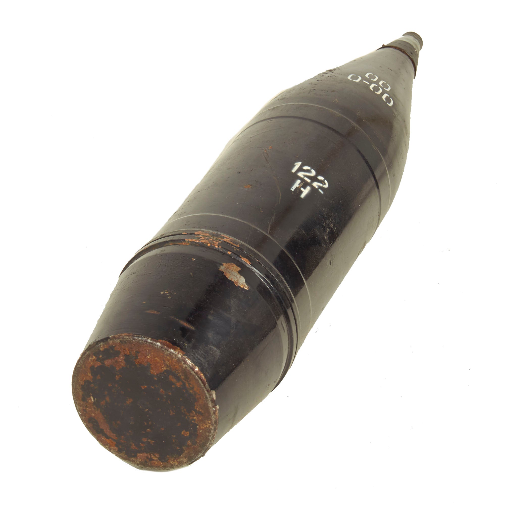 Original Soviet Cold War Era Polish Used 122mm Practice Shell With Cas ...