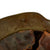 Original Imperial German WWI M-1916 M16 Stahlhelm Helmet with Camouflage Paint and Liner - Marked E.T. 62 Original Items