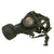 Original German WWII M38 Gas Mask With Filter and Canister - 1941 and 1942 Dated Original Items