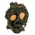 Original German WWII M38 Gas Mask With Filter and Canister - 1941 and 1942 Dated Original Items