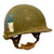 Original U.S. Korean War Era  McCord M1-C Paratrooper Helmet With Airborne Regimental Combat Team Markings and Westinghouse Liner Original Items