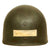 Original WWII U.S. Sergeant Rank Painted M1 Helmet Liner with NCO “Follow Me” Bar- by Westinghouse Original Items