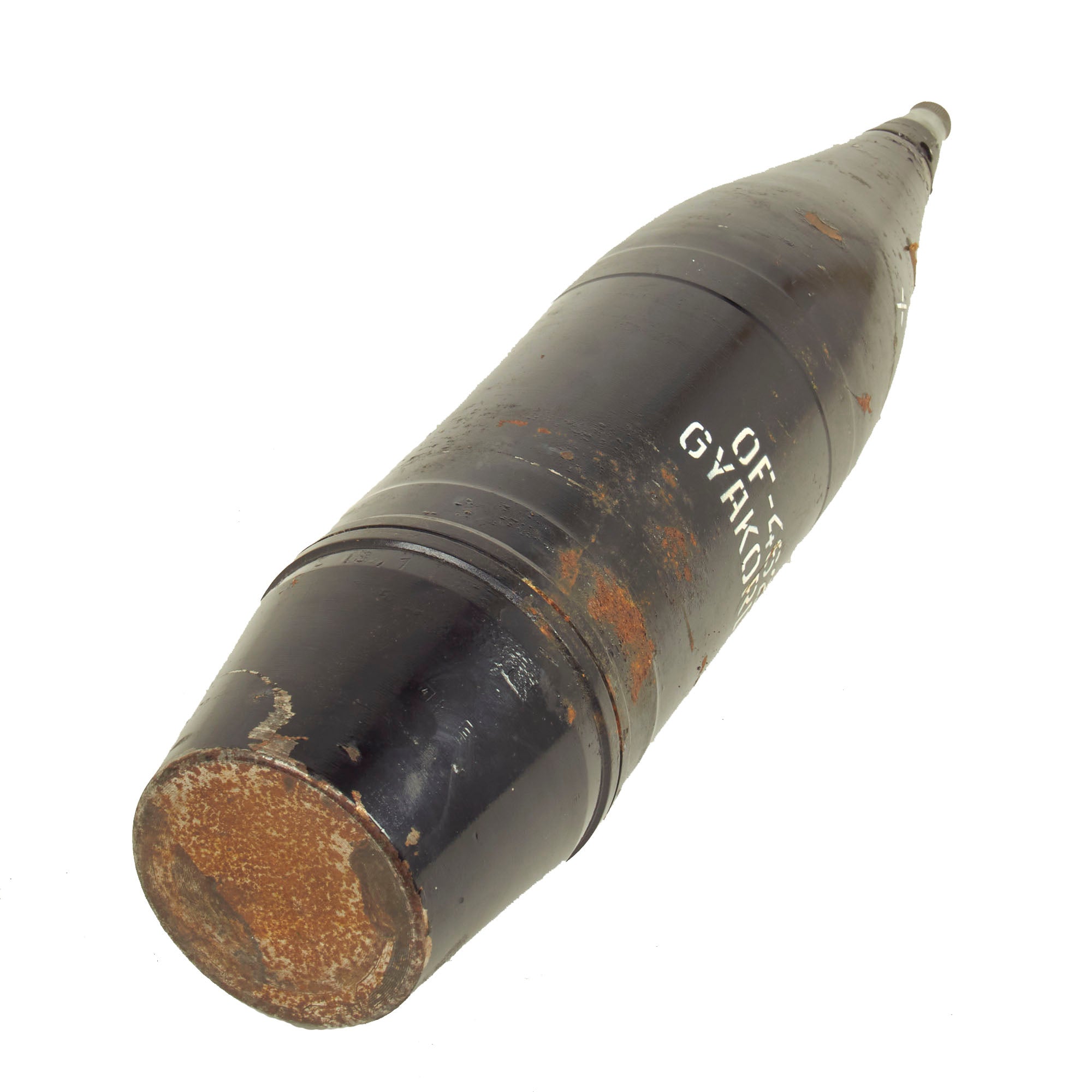 Original Soviet Cold War Era Polish Used 122mm Practice Shell With Cas ...
