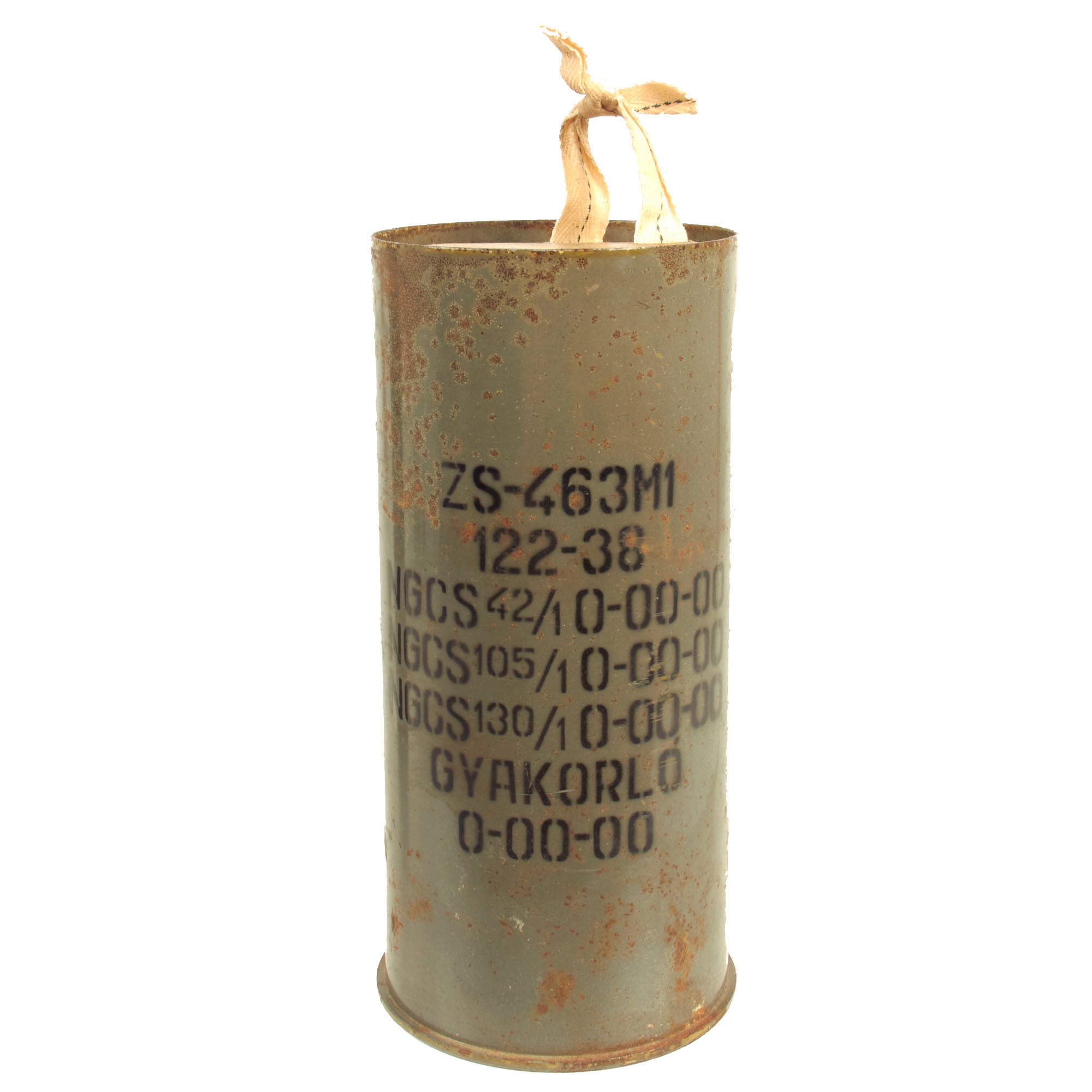 $122m Shell Original Soviet Cold War Era Polish Used 122mm Practice Shell With Cas ...