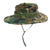 Original U.S. Vietnam War Direct Embroider Lime Green Dominant ERDL Boonie Hat with Veteran Personalization Original Items