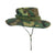Original U.S. Vietnam War Direct Embroider Lime Green Dominant ERDL Boonie Hat with Veteran Personalization Original Items