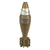 Original U.S. WWII 1944 Dated M49A2 60mm Deactivated Mortar Round with Fuse with and Original Paint - Inert Original Items