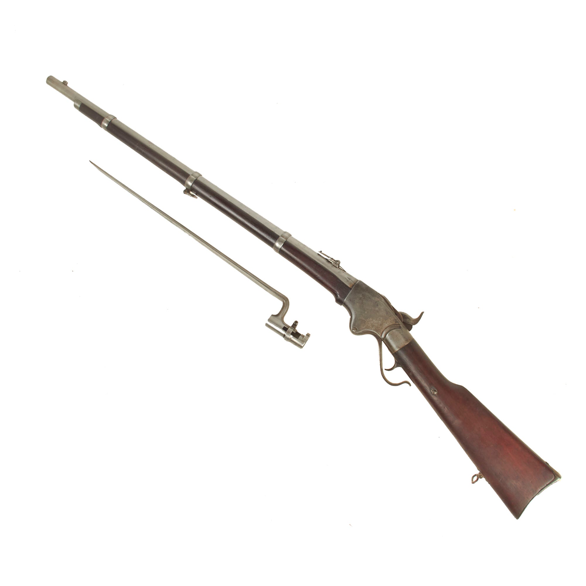 Original U.S. Civil War Model 1860 Spencer Army Repeating Rifle in .56 ...