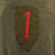 Original U.S. WWI Big Red One 1st Division Patched Infantry Uniform Jacket with Repairs Original Items