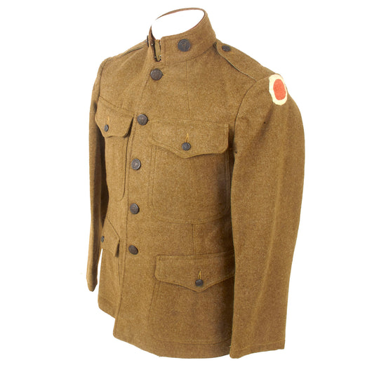 Original U.S. WWI 37th “Buckeye” Division Medical Soldier’s Uniform Jacket and Breeches with Ohio National Guard Insignia