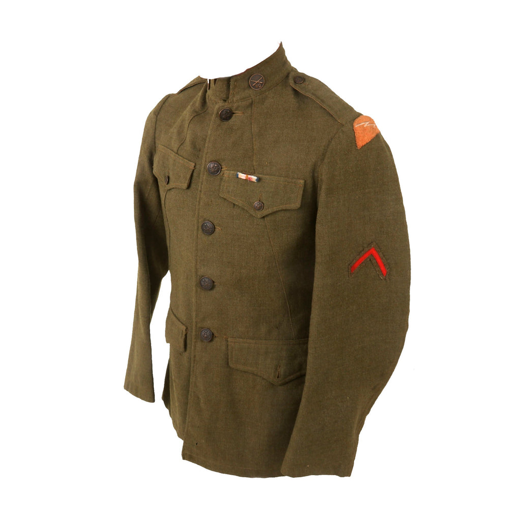 Original U.S. WWI Army 78th Division M1918 “Pershing” Uniform Jacket ...