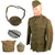 Original Identified WWI US 28th Division Pennsylvania National Guard Uniform & Field Gear Grouping Original Items