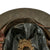 Original U.S. WWI Balloon Service Complete M1917 Helmet with Balloon Wings Scratched Into Finish - Attributed to J.J. Pecker, 27th Balloon Company Original Items