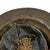 Original U.S. WWI Balloon Service Complete M1917 Helmet with Balloon Wings Scratched Into Finish - Attributed to J.J. Pecker, 27th Balloon Company Original Items