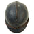 Original French WWI Issue Model 1915 Adrian Helmet in Horizon Blue with RF Badge and First Pattern Liner - Complete Original Items