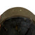 riginal Belgian WWI Issue French Model 1915 Adrian Helmet with Lion Head Badge and Liner - Complete Original Items